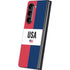 American Flag Color Block Galaxy Z Fold5 5G Skin