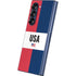 American Flag Color Block Galaxy Z Fold6 Skin