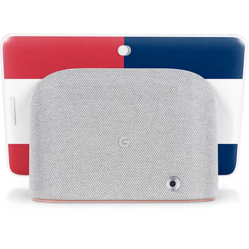 American Flag Color Block Google Home Hub Skin