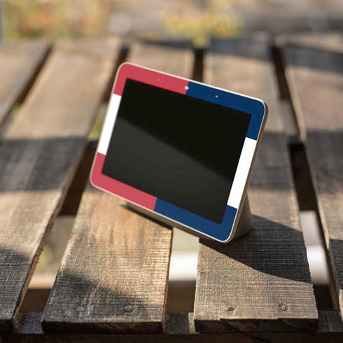 American Flag Color Block Google Home Hub Skin