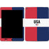 American Flag Color Block iPad Skins