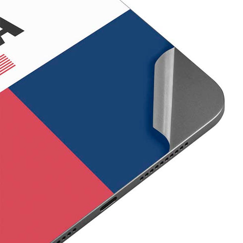 American Flag Color Block Apple iPad Mini Skin