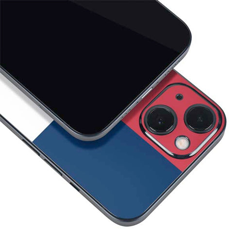 American Flag Color Block iPhone Skins
