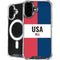 American Flag Color Block iPhone 16 MagSafe Case