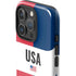 American Flag Color Block iPhone 16 Pro Impact Case