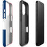 American Flag Color Block iPhone 16 Pro Impact Case