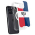 American Flag Color Block iPhone 16 Pro MagSafe Case