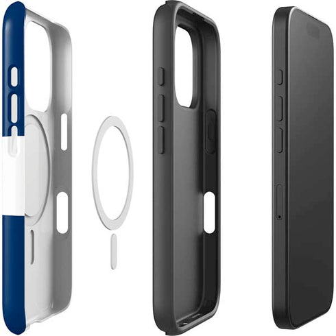 American Flag Color Block iPhone 16 Pro Magsafe Impact Case