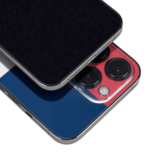 American Flag Color Block iPhone 16 Pro Max Skin