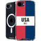 American Flag Color Block iPhone 16e MagSafe Case