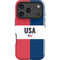 American Flag Color Block iPhone 18 Pro Max Impact Case