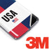 American Flag Color Block Moto E5 Plus Skin