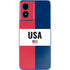 American Flag Color Block Moto G Play 4G (2024) Skin