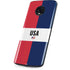 American Flag Color Block Moto G6 Skin