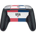 American Flag Color Block Nintendo Switch 2 (2025) Pro Controller Skin