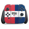 American Flag Color Block Nintendo Switch (2017-2021) Joy-Con Controller Skin