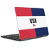 American Flag Color Block Notebook 9 Pro 13in (2017) Skin