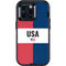 American Flag Color Block Otterbox Defender iPhone Skin