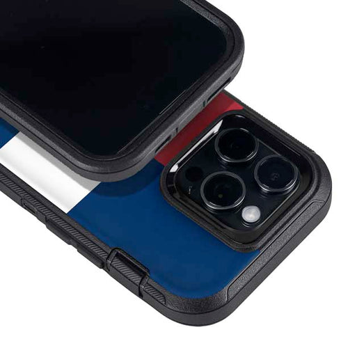 American Flag Color Block Otterbox Defender iPhone Skin