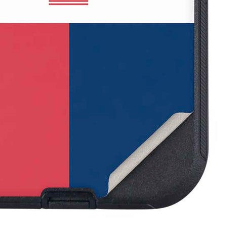American Flag Color Block Otterbox Defender iPhone Skin