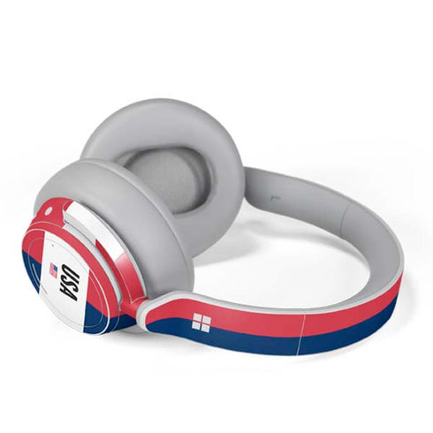 American Flag Color Block Surface Headphones Skin