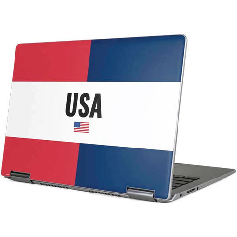 American Flag Color Block Yoga 710 14in Skin