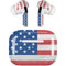 American Flag Distressed AirPods Skins