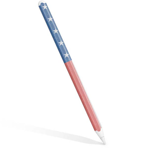 American Flag Distressed Apple Pencil (2nd Gen 2019) Skin