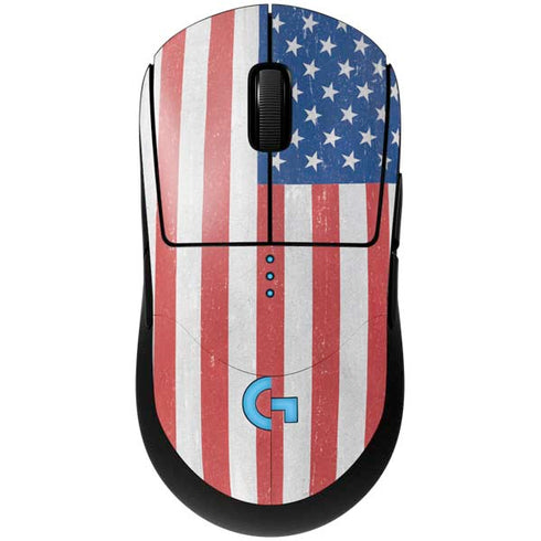 American Flag Distressed G Pro Wireless Gaming Mouse Skin