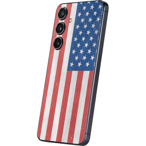 American Flag Distressed Galaxy A16 5G Skin