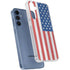 American Flag Distressed Galaxy A35 5G Clear Case