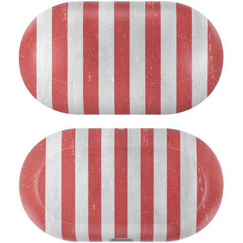 American Flag Distressed Galaxy Buds Plus Skin