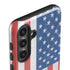 American Flag Distressed Galaxy S25 Impact Case