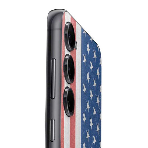 American Flag Distressed Galaxy S25 Plus Skin