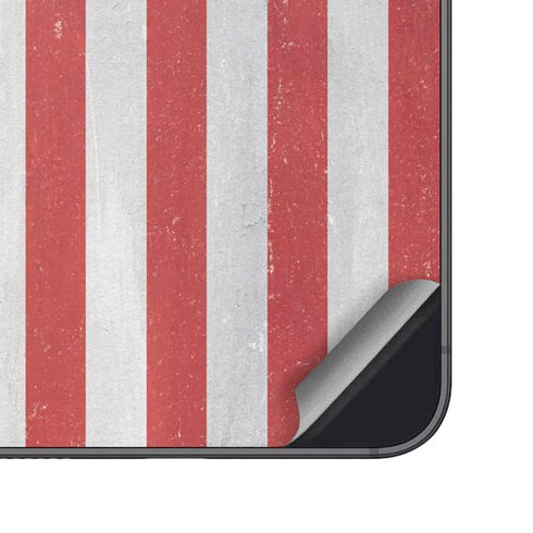 American Flag Distressed Galaxy S25 Skin