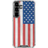 American Flag Distressed Galaxy S26 Clear Case