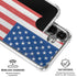 American Flag Distressed Galaxy S26 Clear Case