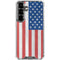 American Flag Distressed Galaxy S26 Plus Clear Case