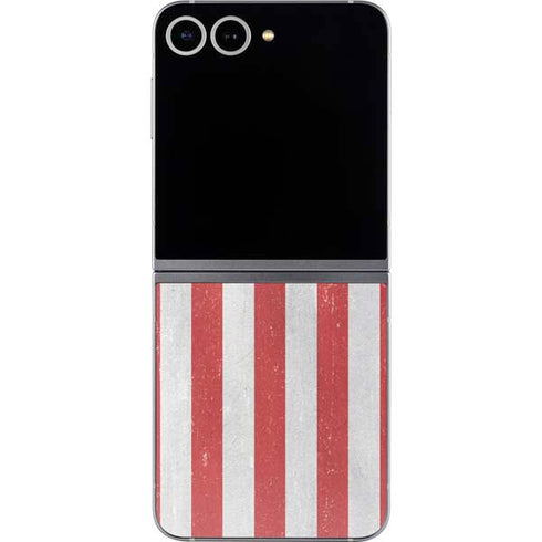 American Flag Distressed Galaxy Z Flip6 Skin