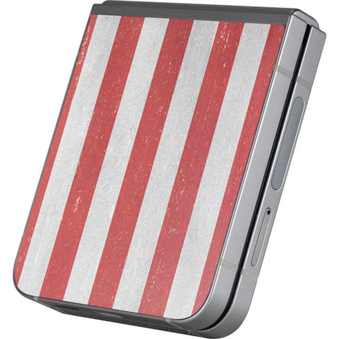 American Flag Distressed Galaxy Z Flip6 Skin