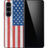 American Flag Distressed Galaxy Z Fold5 5G Skin