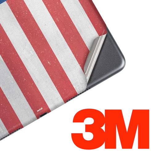 American Flag Distressed iPad Skins