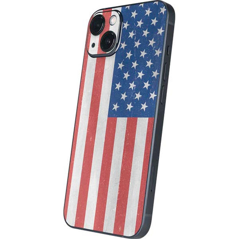 American Flag Distressed iPhone Skins