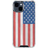 American Flag Distressed iPhone 15 Clear Case