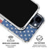 American Flag Distressed iPhone 15 Clear Case