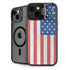 American Flag Distressed iPhone 15 Kickstand Case