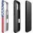 American Flag Distressed iPhone 16 Impact Case