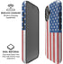 American Flag Distressed iPhone 16 Magsafe Impact Case
