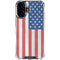 American Flag Distressed iPhone 16 Plus Clear Case
