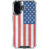 American Flag Distressed iPhone 16 Plus Clear Case